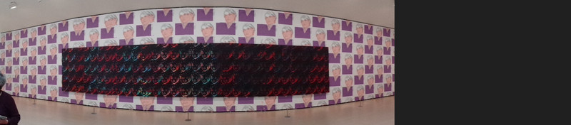 150 Marilyns on Warhol Walpaper