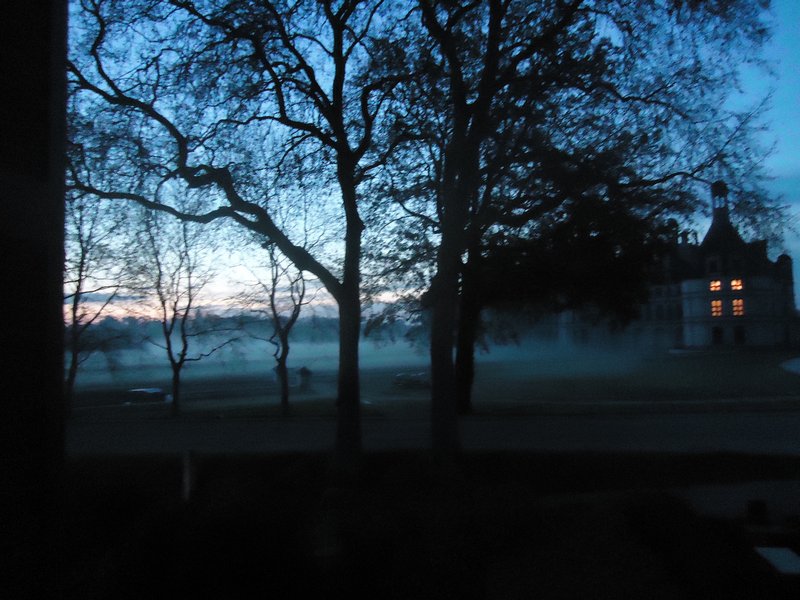 Chambord at dawn
