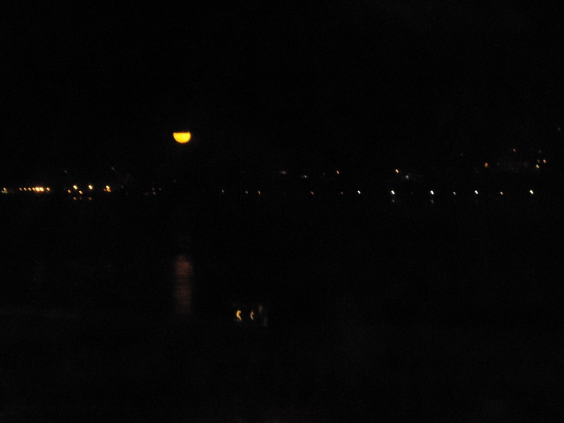 Full Moon over the St. Lawrence