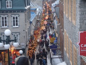 Christmas Quebec City - Lower Town