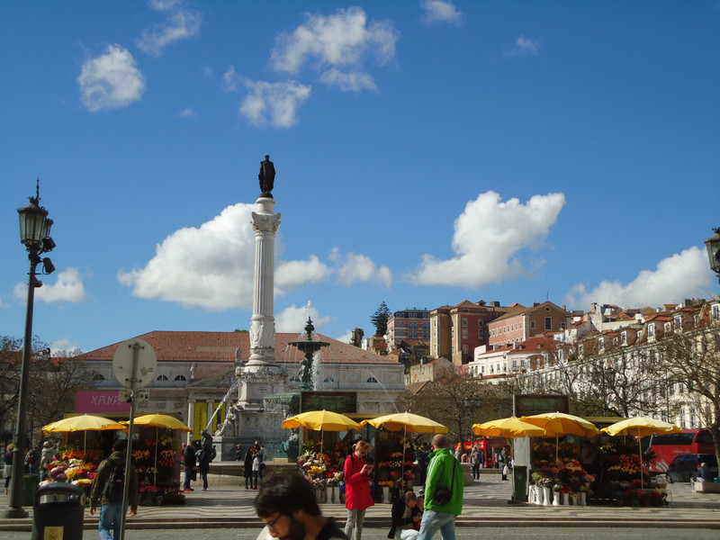 Plaza in Lisbon