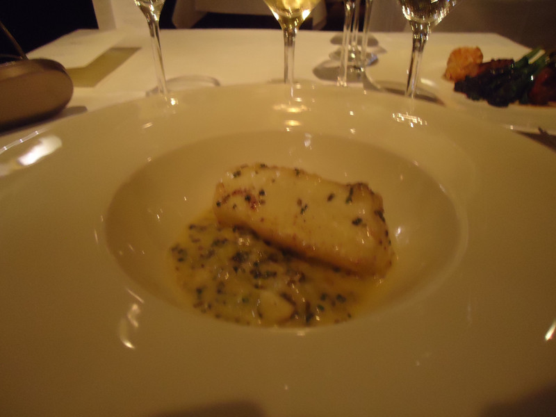 Pan Roasted Fillet of Wild Halibut Caught off the Scottish Coast by the Fishing Boat 'The Lapwing'
