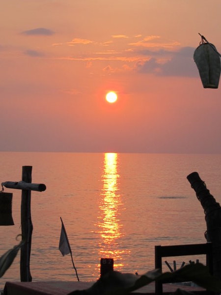 Sunset - Klong nin beach