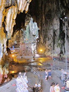 Inside Batu Cave