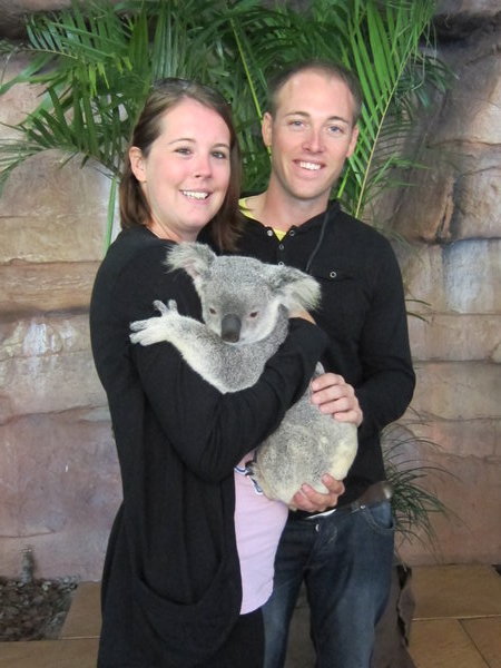 Koala and us!