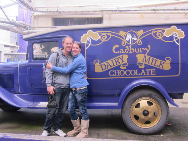 Andy and I - Cadbury Car