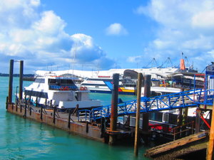 Auckland ferry dock