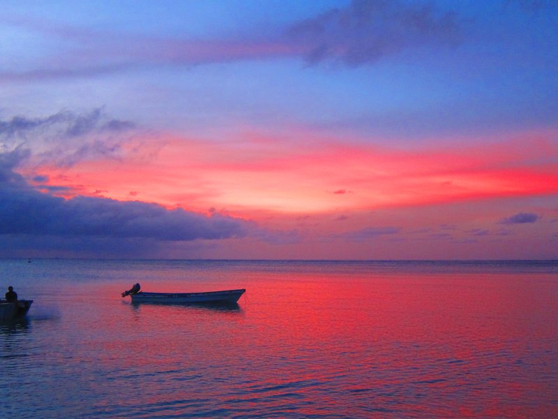 Sunset - Blue Lagoon