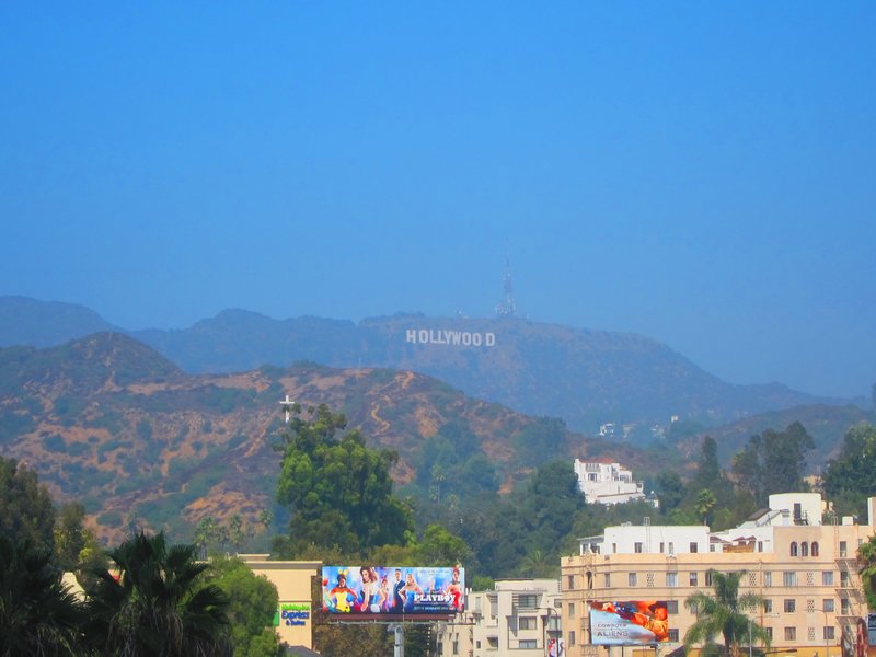 Hollywood Sign from H Boulevard