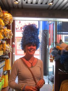 Marge Simpson wig!