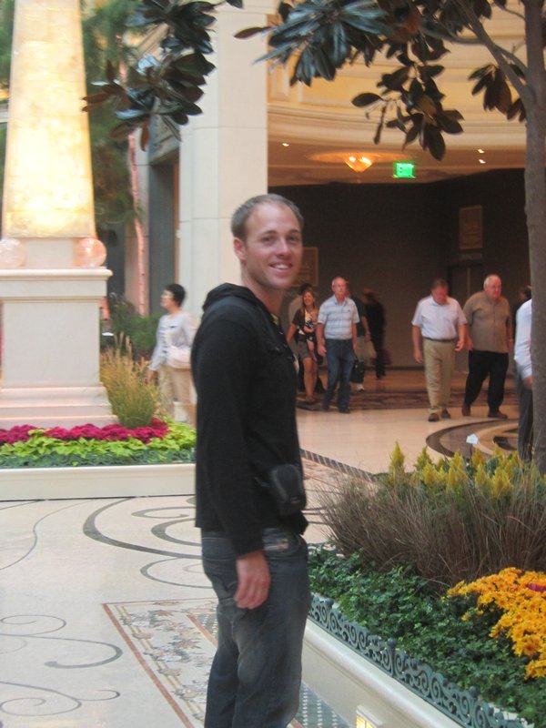 Andy in Bellagio
