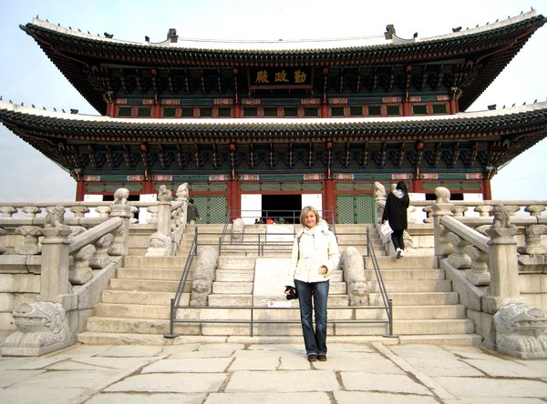 me at the Geunjeongjeon (Throne Hall)