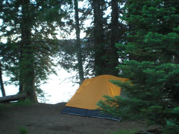Campsite @ Diamond Lake