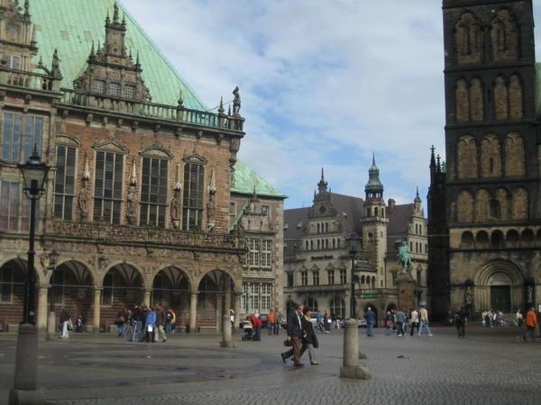 The Rathaus, Dom and Bremer Bank
