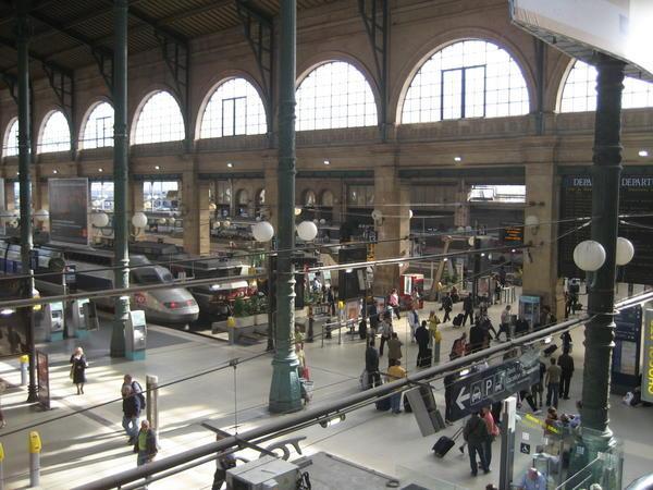 Paris Nord train station