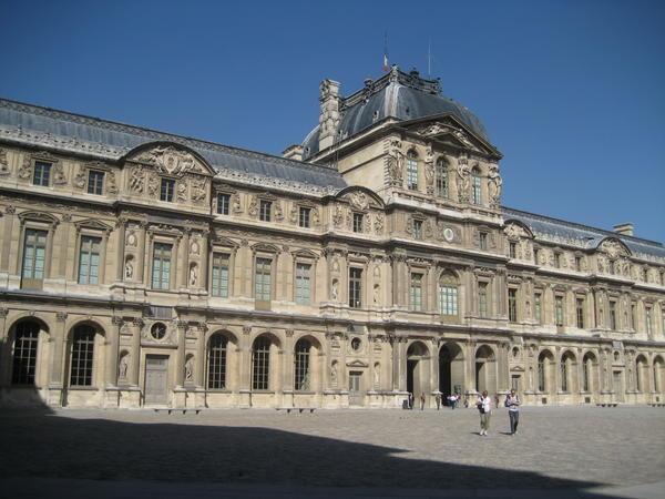 Our first impression of the Louvre