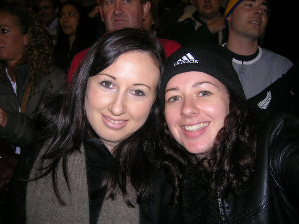 Anita & I at the Rugby