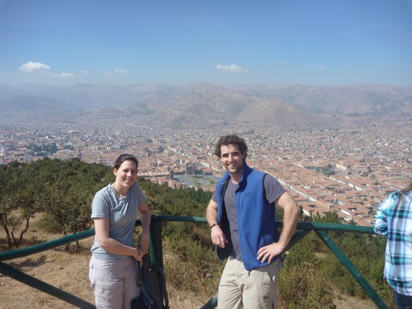 View from top of cusco 
