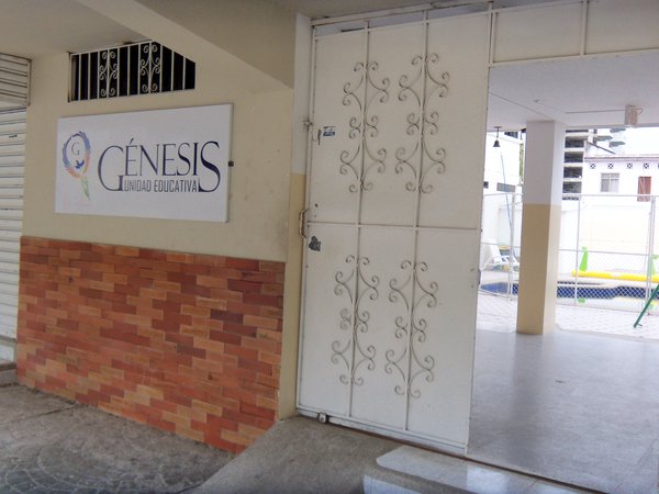 The entrance to UE Genesis