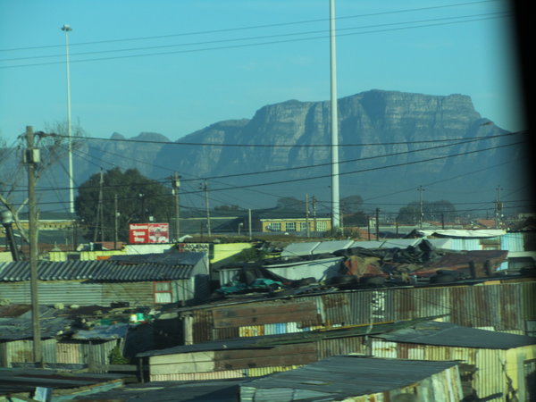 view from Khayelitsha