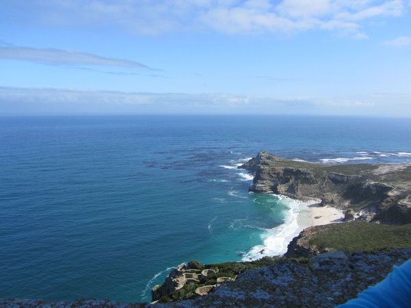 the view from the top of Cape Point