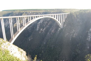 Bloukrans Bridge - almost died here when i jumped/got pushed :)