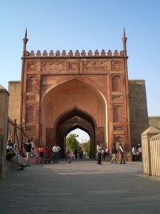 Amar Singh Gate Of The Agra Fort