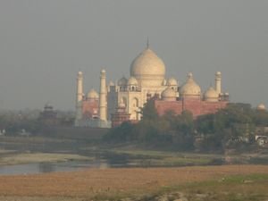 View Of The Taj Mahal