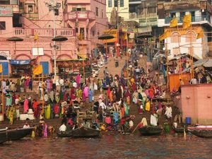 Varanasi Awakening For The Day