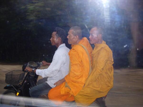 Monks On Moped