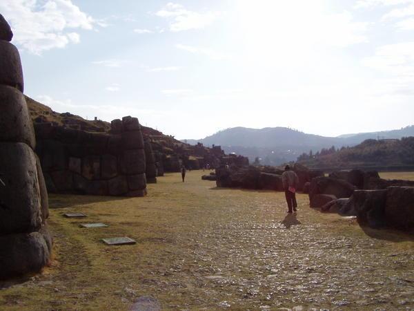 Sacsayhuaman Is Believed To Have Been A Religious Temple.  These Fortress Walls Were Built In A Jig-Saw Pattern To Resemble The Teeth Of A Puma.
