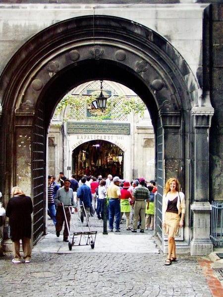 The "Grand Bazaar" (Kapali Carsi) of Istanbul contains over 4000 shops