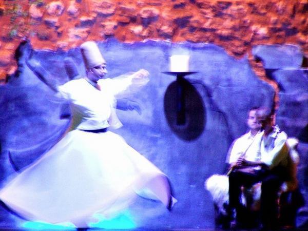 Whirling Dervish, the Sufi mystic, Jeladeddin Rumi (1207-1273) was known as "Mevlana"