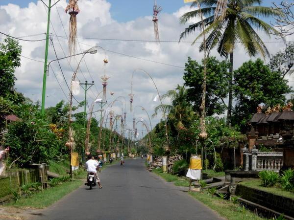Village life outside of Ubud