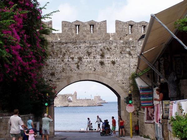 Rhodes is a walled medieval city, the legacy of the Knights of Saint John who used the island a their main base from 1309 until 1522.