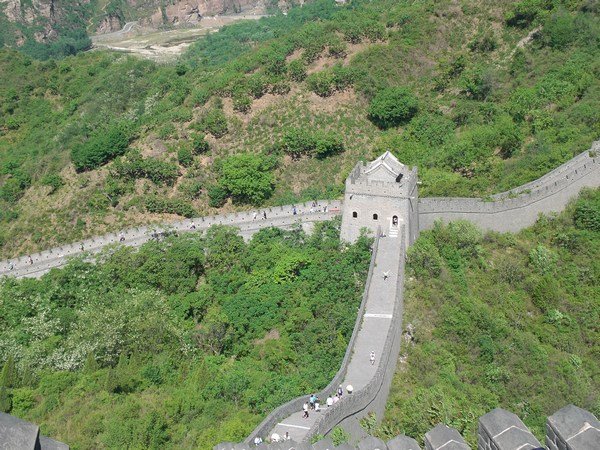 At its peak the Ming Wall Section