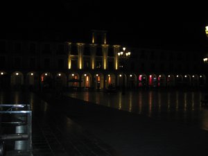 Leon at Night, Plaza Mayor