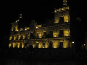 Leon at Night, Plaza Mayor