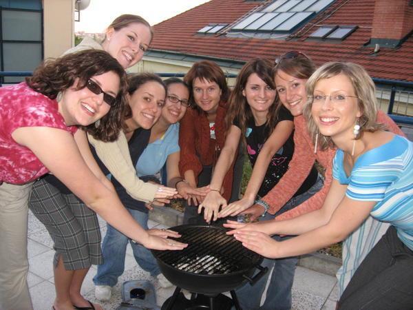 Girls at the Grill