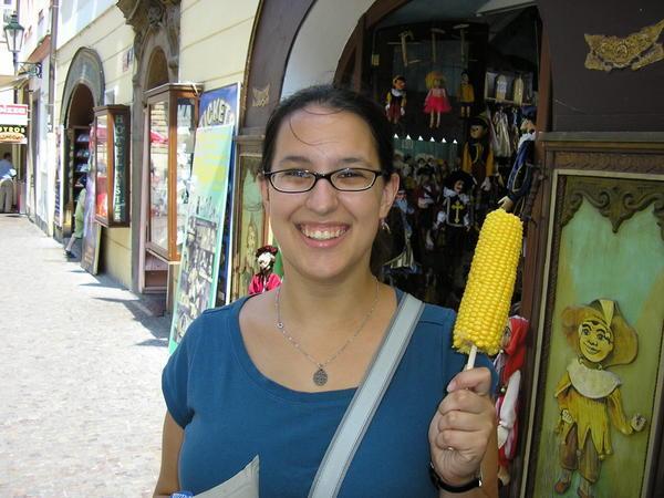 Corn on a stick!