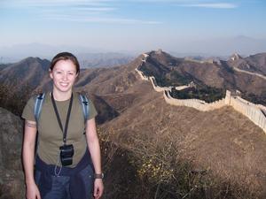 Me on The Great Wall Of China