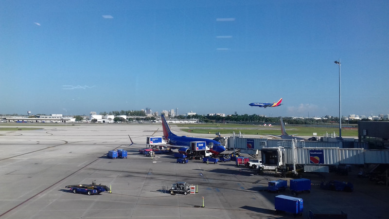 Lots of Southwest Airlines planes