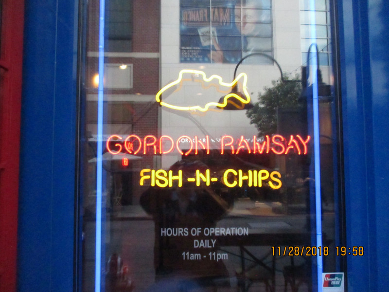 Gordon Ramsay fish and chips - very english