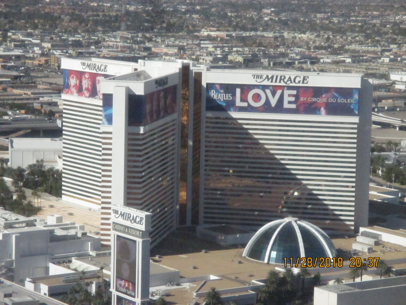 View from high roller