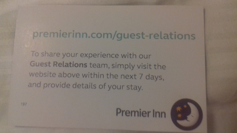 How to complain to Premier Inn