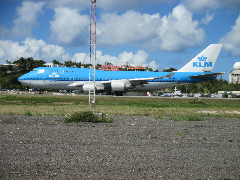 KLM Jumbo getting ready to take off