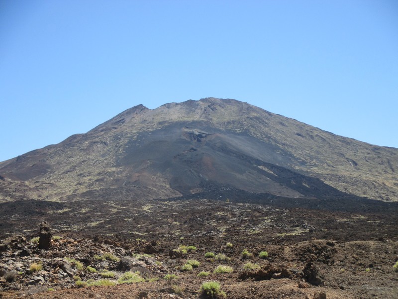 Volcanic eruption site