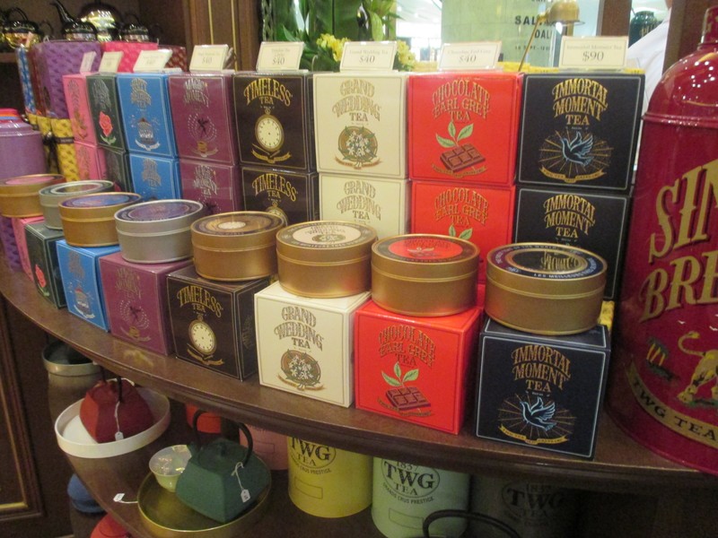 many varieties of tea