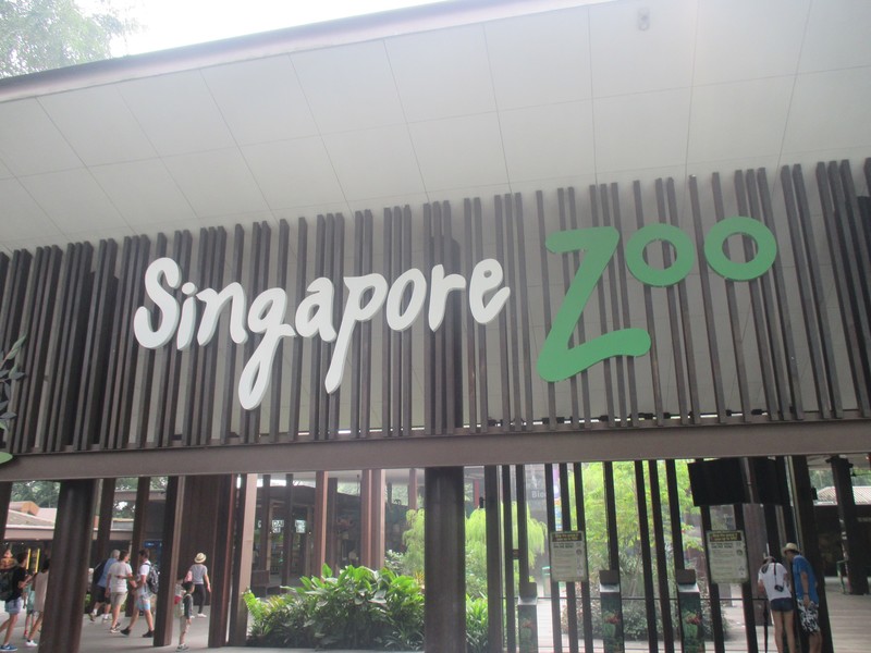 Singapore Zoo entrance