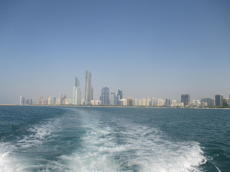 Abu Dhabi from sea